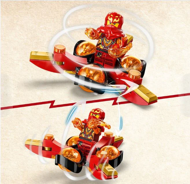 LEGO 71777 NINJAGO - KAI'S DRAGON POWER SPINJITZU FLIP - Image 2