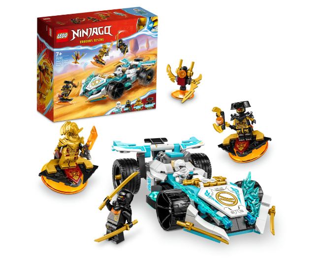 LEGO 71791 NINJAGO - ZANE'S DRAGON POWER SPINJITZU RACE CAR - Image 4