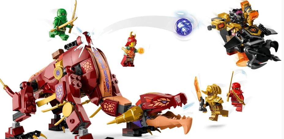 LEGO 71793 NINJAGO - HEATWAVE TRANSFORMING LAVA DRAGON - Image 6