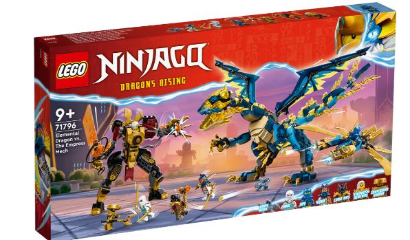 LEGO 71796 NINJAGO - ELEMENTAL DRAGON VS THE EMPRESS MECH