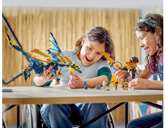 LEGO 71796 NINJAGO - ELEMENTAL DRAGON VS THE EMPRESS MECH - Image 3