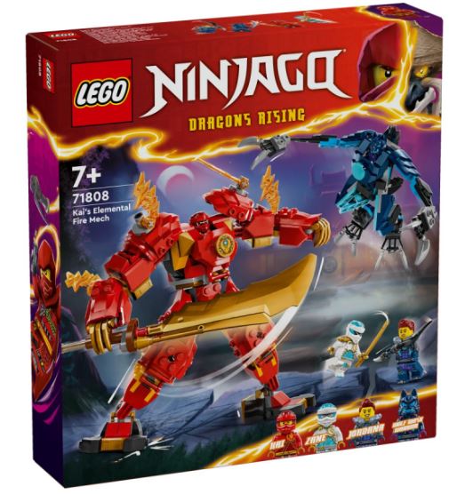 LEGO 71808 NINJAGO - KAIS ELEMENTAL FIRE MECH