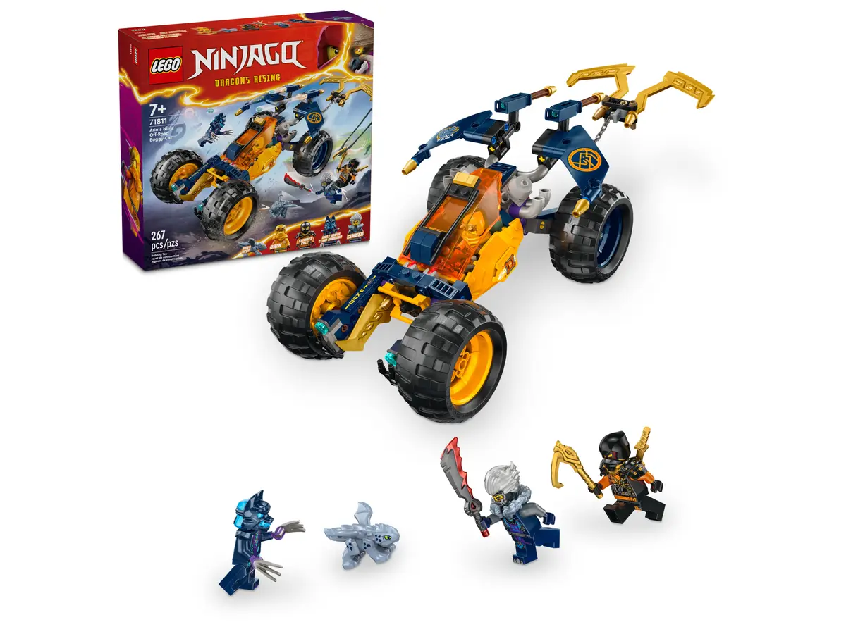 LEGO 71811 NINJAGO - ARIN'S NINJA OFF-ROAD BUGGY CAR - Image 2