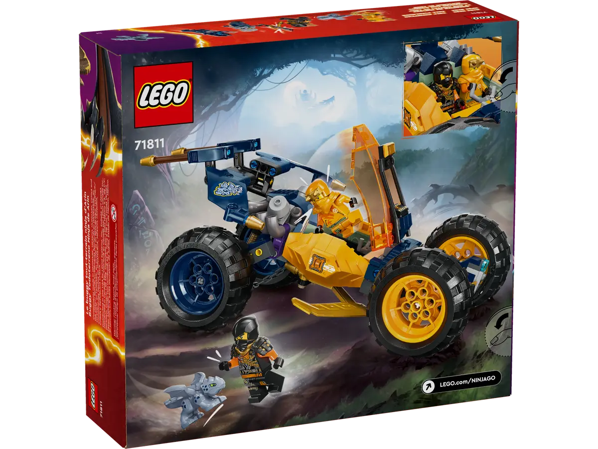 LEGO 71811 NINJAGO - ARIN'S NINJA OFF-ROAD BUGGY CAR - Image 3