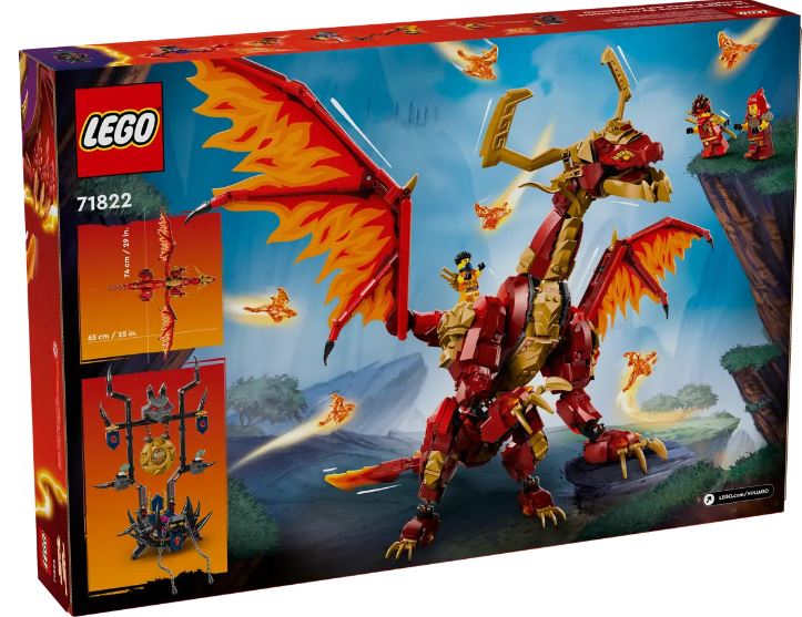 LEGO 71822 NINJAGO - SOURCE DRAGON OF MOTION - Image 6