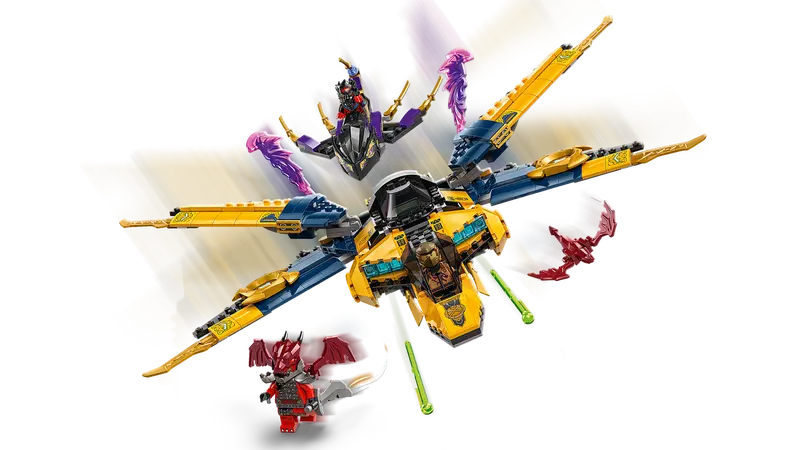 LEGO 71833 NINJAGO RAS AND ARINS SUPER STORM JET - Image 2