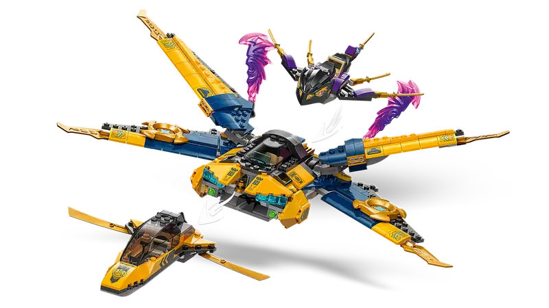 LEGO 71833 NINJAGO RAS AND ARINS SUPER STORM JET - Image 3