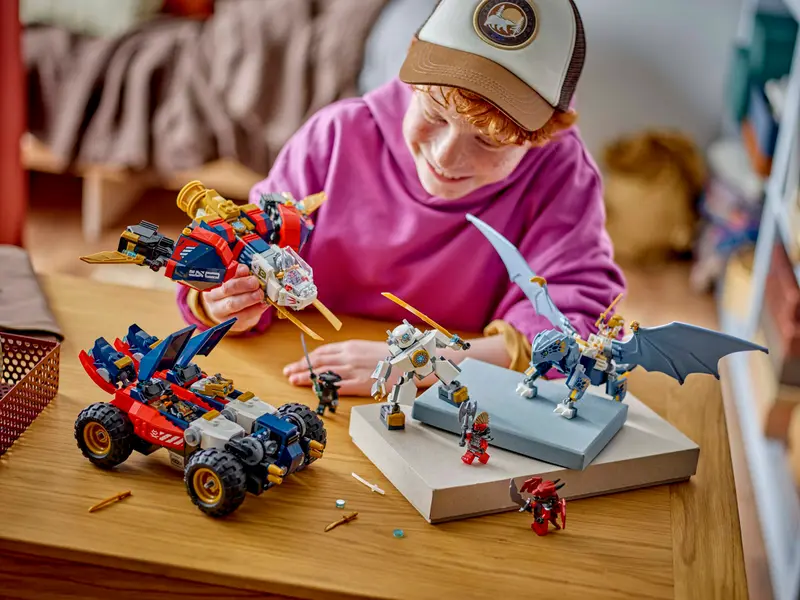 LEGO 71834 NINJAGO ZANE'S ULTRA COMBINER MECH - Image 8