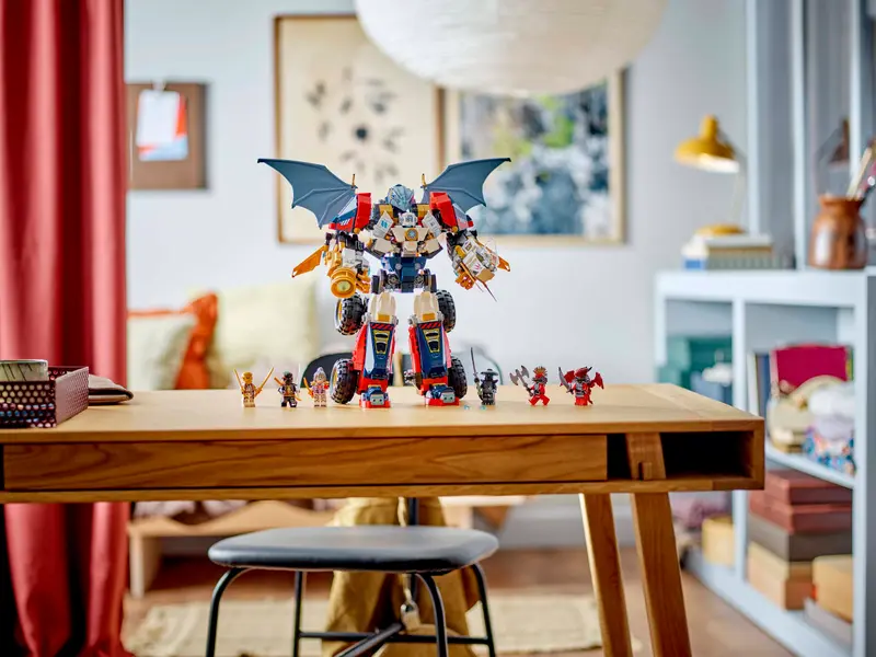 LEGO 71834 NINJAGO ZANE'S ULTRA COMBINER MECH - Image 9