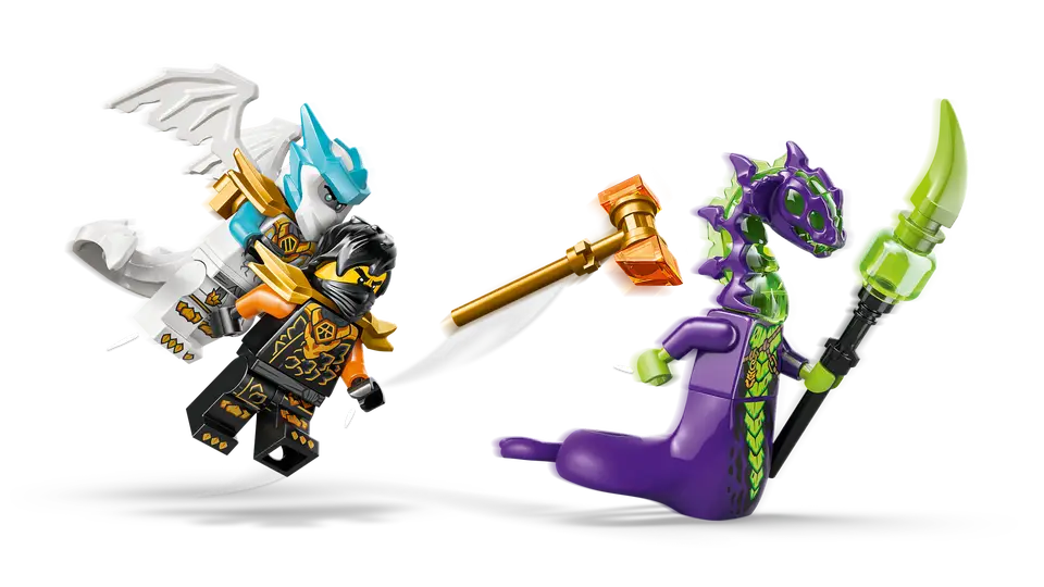 LEGO 71854 NINJAGO - COLE'S MISSION MECH AND DRAGON ZANE - Image 3