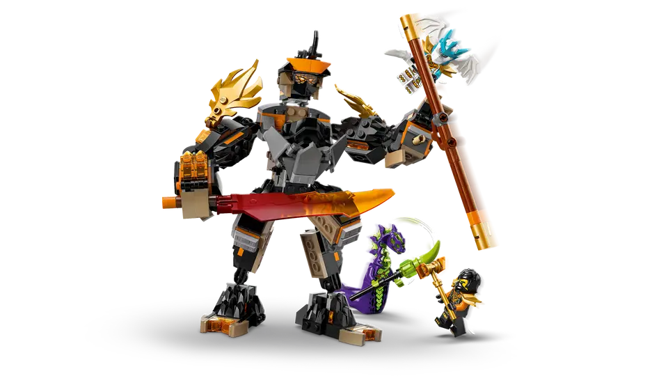 LEGO 71854 NINJAGO - COLE'S MISSION MECH AND DRAGON ZANE - Image 4