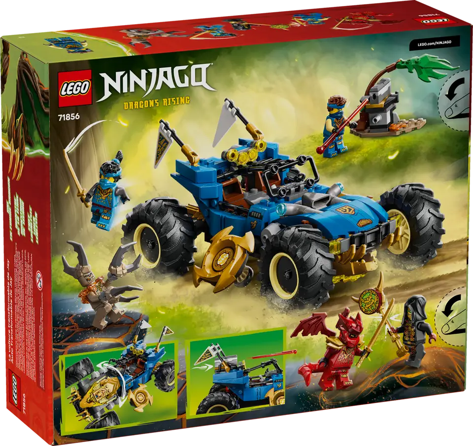 LEGO 71856 NINJAGO - JAY'S TRANSFORMING CAR - Image 8