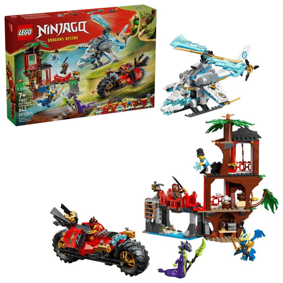 LEGO 71857 NINJAGO - NINJA VEHCILE TREE HOUSE BATTLE