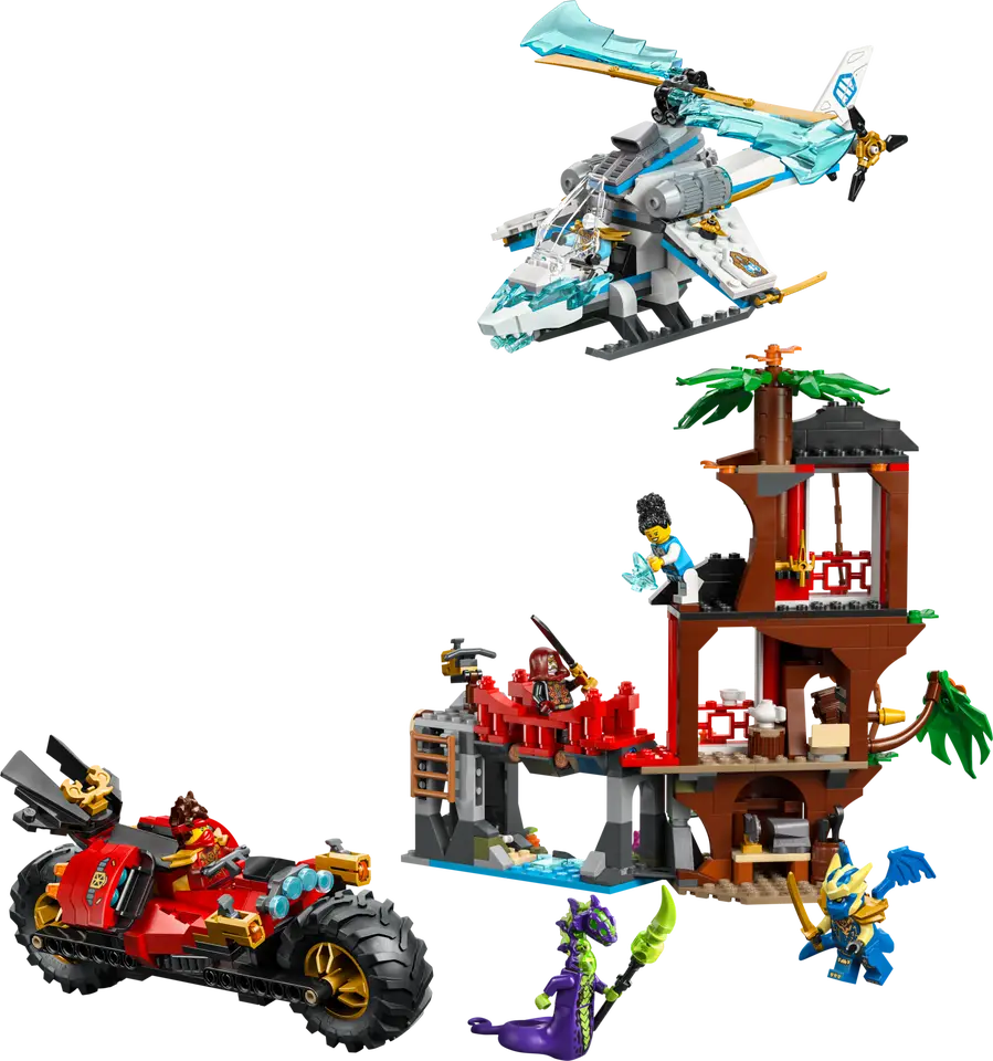 LEGO 71857 NINJAGO - NINJA VEHCILE TREE HOUSE BATTLE - Image 2