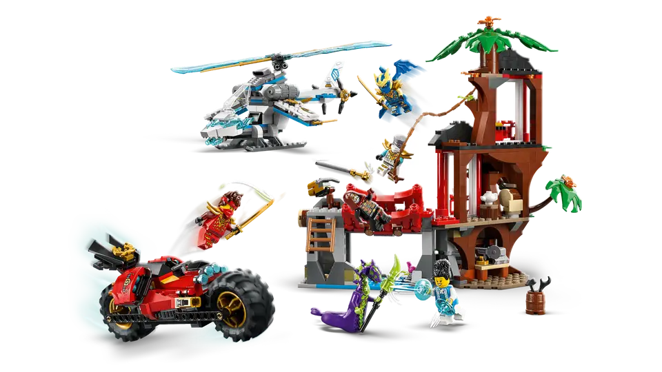 LEGO 71857 NINJAGO - NINJA VEHCILE TREE HOUSE BATTLE - Image 3