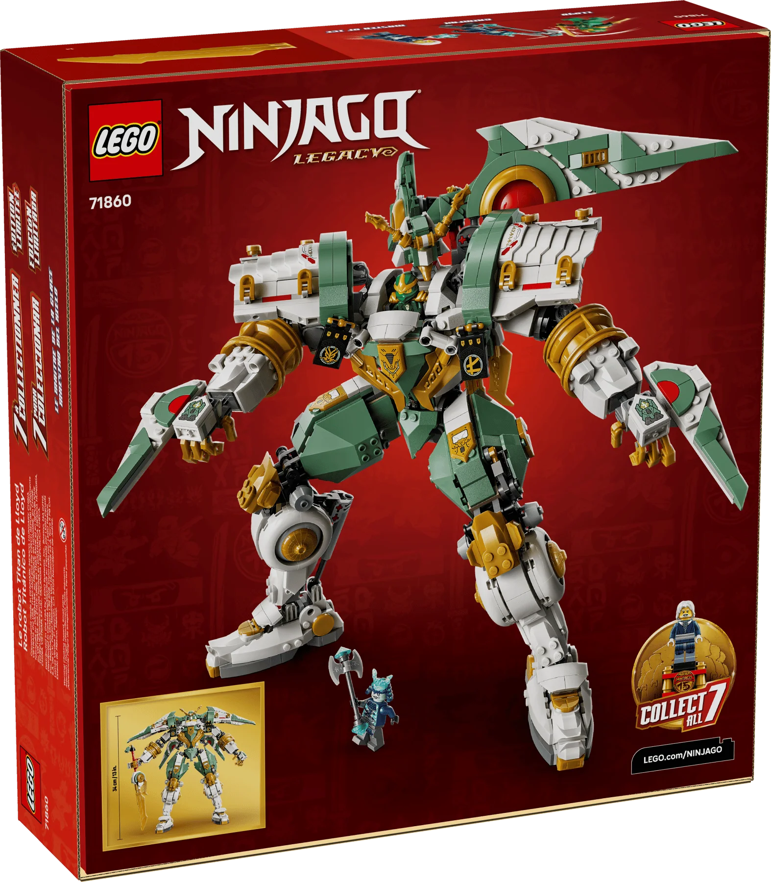 LEGO 71860 NINJAGO - LLOYDS TITAN MECH - Image 3