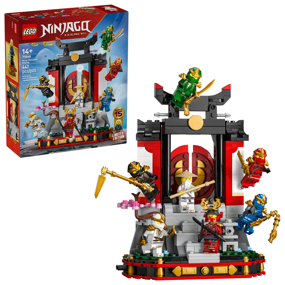 LEGO 71866 NINJAGO - NINJA CHARACTER DISPLAY 15 ANNIVERSARY