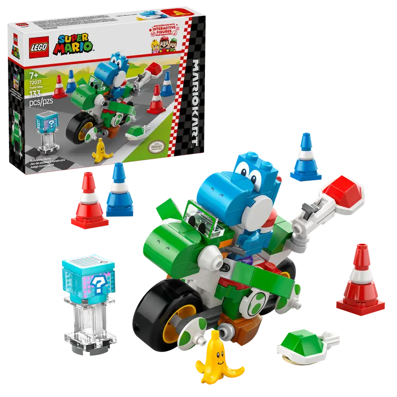 LEGO 72031 SUPER MARIO KART – YOSHI BIKE
