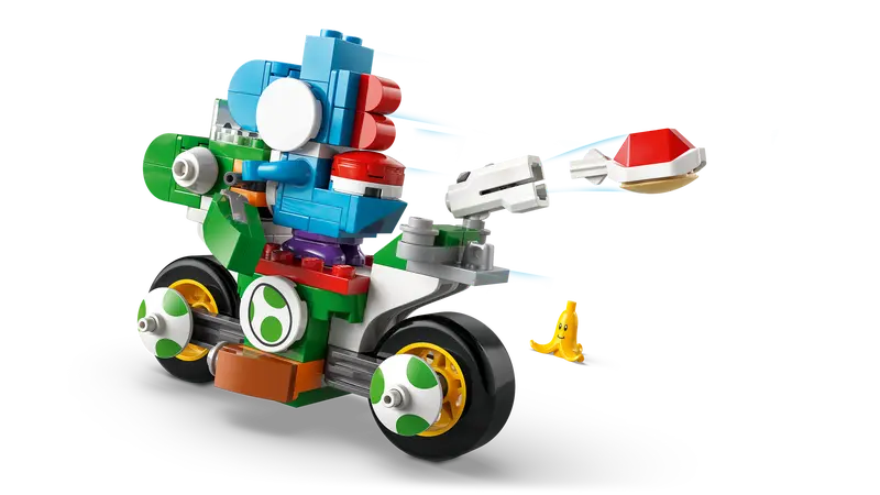 LEGO 72031 SUPER MARIO KART – YOSHI BIKE - Image 4