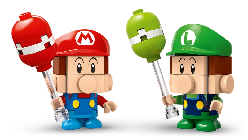 LEGO 72034 SUPER MARIO MARIO KART – BABY MARIO VS. BABY LUIGI - Image 2