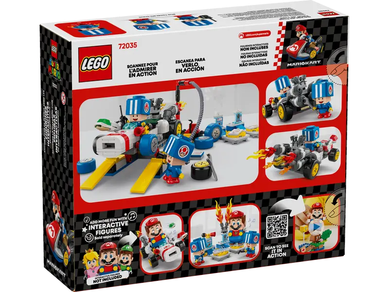 LEGO 72035 SUPER MARIO MARIO KART – TOAD'S GARAGE - Image 10