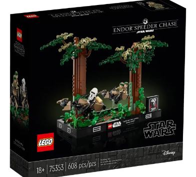 LEGO 75353 ENDOR SPEEDER CHASE DIORAMA - Image 2