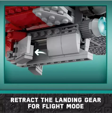 LEGO 75362 STAR WARS  AHSOKA TANOS T-6 JEDI SHUTTLE - Image 4