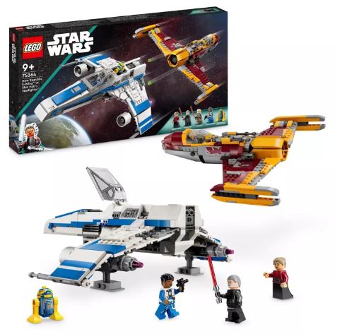 LEGO 75364 STAR WARS NEW REPUBLIC E WING VS SHIN HATIS STARFIGHTER