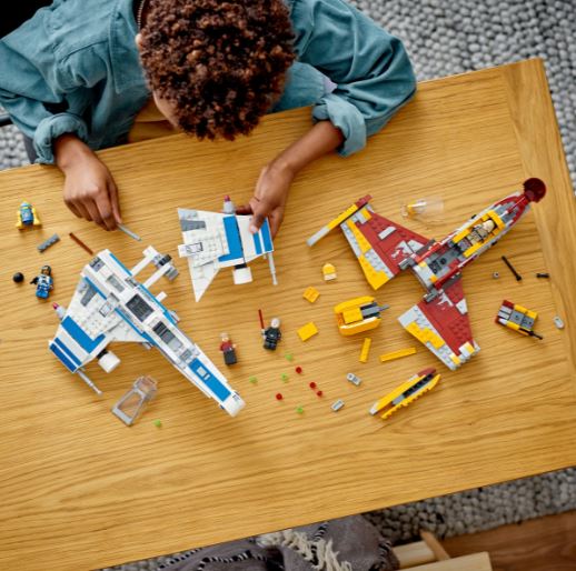 LEGO 75364 STAR WARS NEW REPUBLIC E WING VS SHIN HATIS STARFIGHTER - Image 3