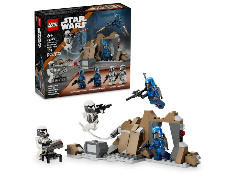 LEGO 75373 STAR WARS AMBUSH ON MANDALORE™ BATTLE PACK - Image 5