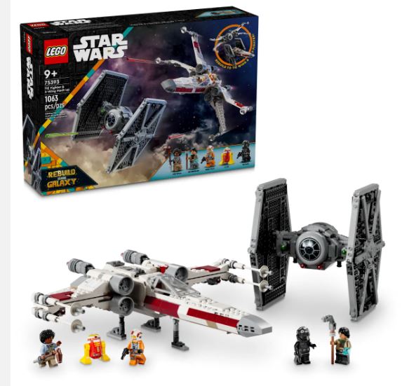 LEGO 75393 STAR WARS TIE FIGHTER AND X-WING MASH-UP - Image 2
