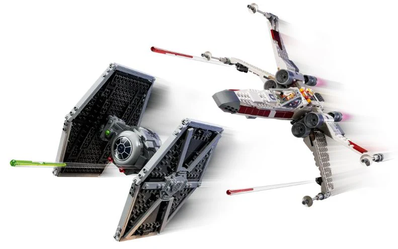 LEGO 75393 STAR WARS TIE FIGHTER AND X-WING MASH-UP - Image 3