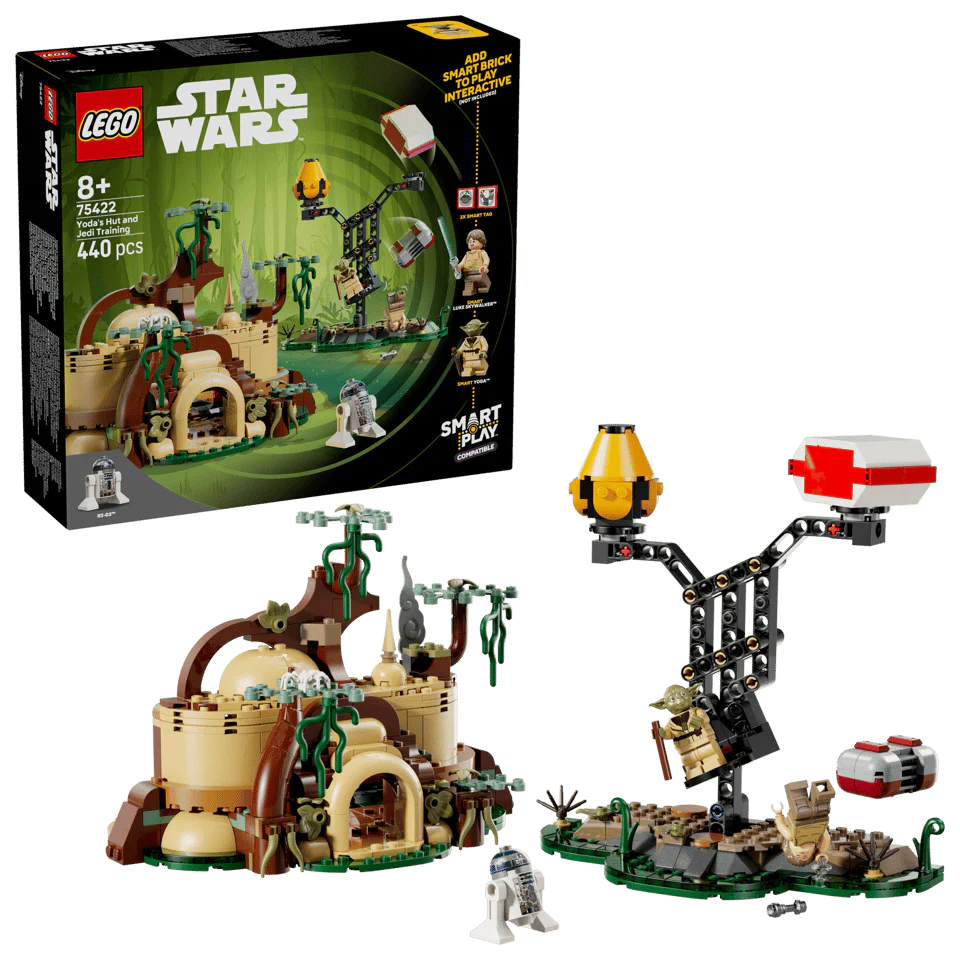 LEGO 75422 STAR WARS SMART PLAY - YODA'S HUT AND JEDI TRAINING
