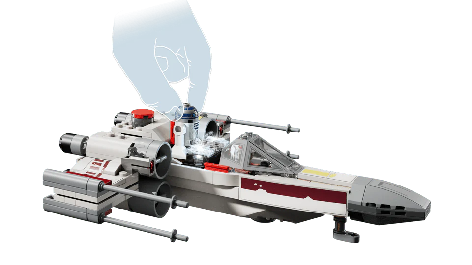 LEGO 75423 STAR WARS SMART PLAY - LUKES RED FIVE X-WING - Image 10