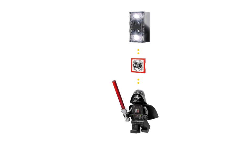 LEGO 75421 STAR WARS SMART PLAY - DARTH VADER'S TIE FIGHTER - Image 5
