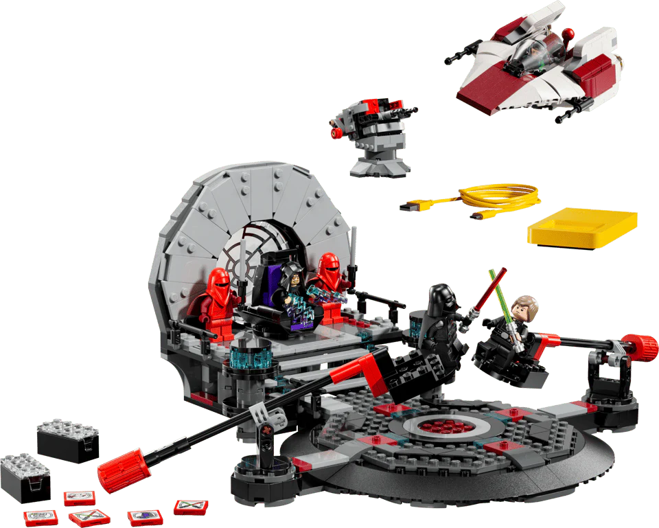 LEGO 75427 STAR WARS SMART PLAY - THRONE ROOM DUEL AND A-WING - Image 2