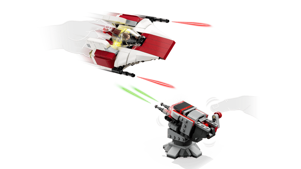 LEGO 75427 STAR WARS SMART PLAY - THRONE ROOM DUEL AND A-WING - Image 5