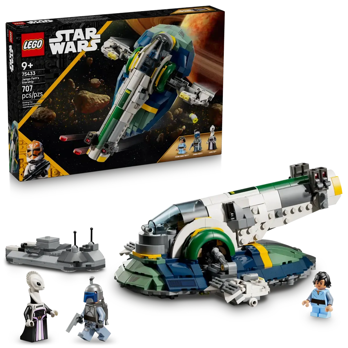 LEGO 75433 STAR WARS - JANGO FETTS STARSHIP - Image 6