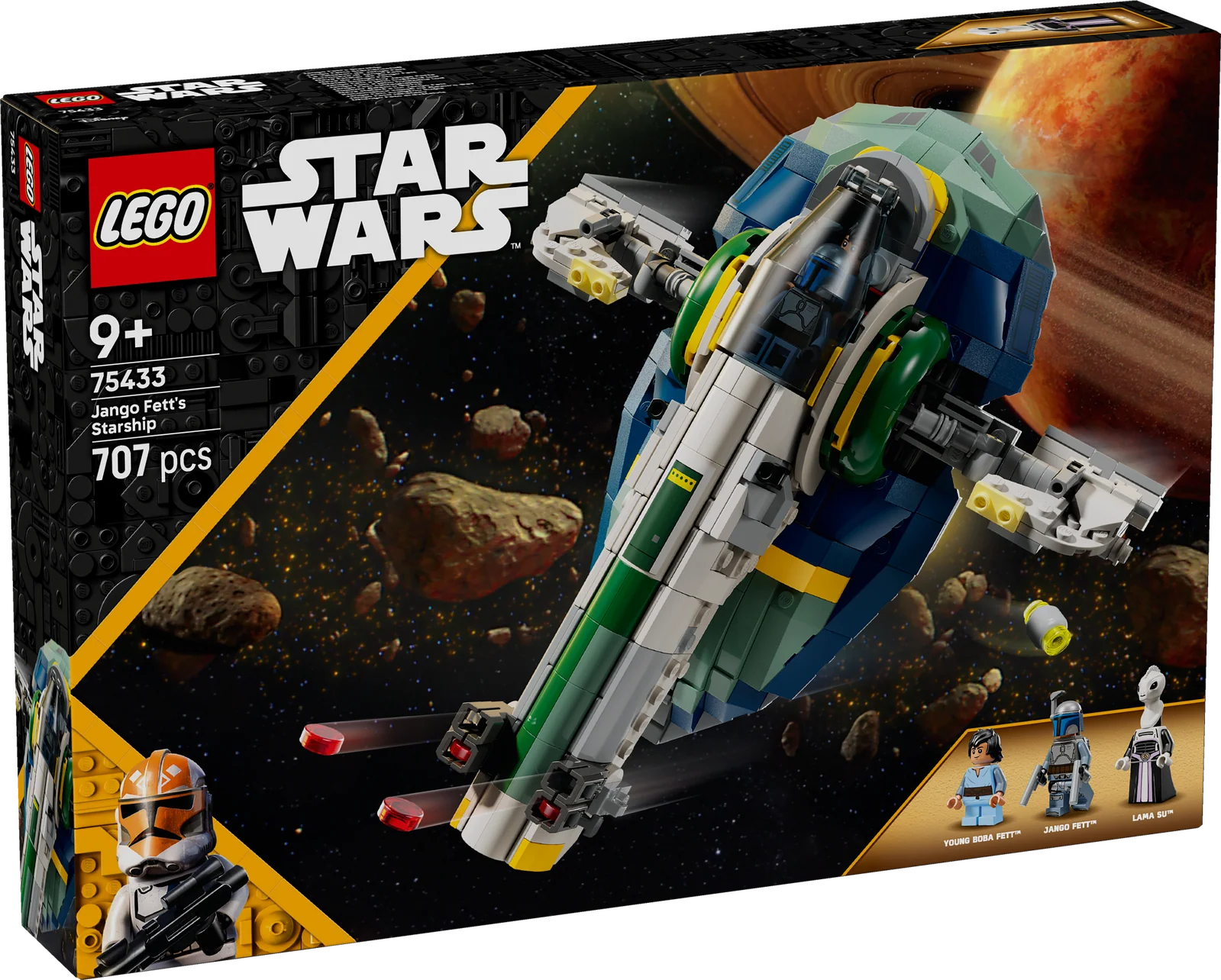 LEGO 75433 STAR WARS - JANGO FETTS STARSHIP - Image 9