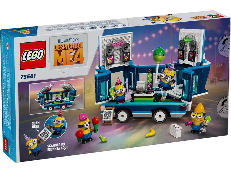LEGO 75581 DESPICABLE ME4 - MINIONS MUSIC PARTY BUS - Image 5