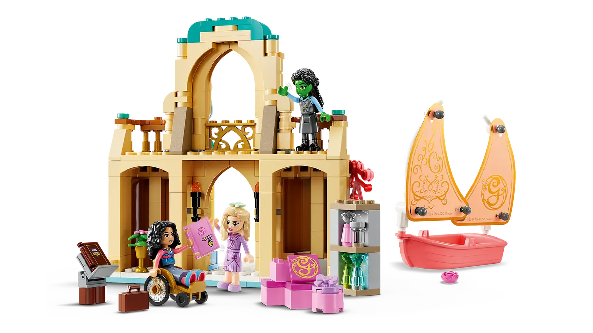 LEGO 75681 WICKED - GLINDA, ELPHABA & NESSAROSE AT SHIZ UNIVERSITY - Image 4