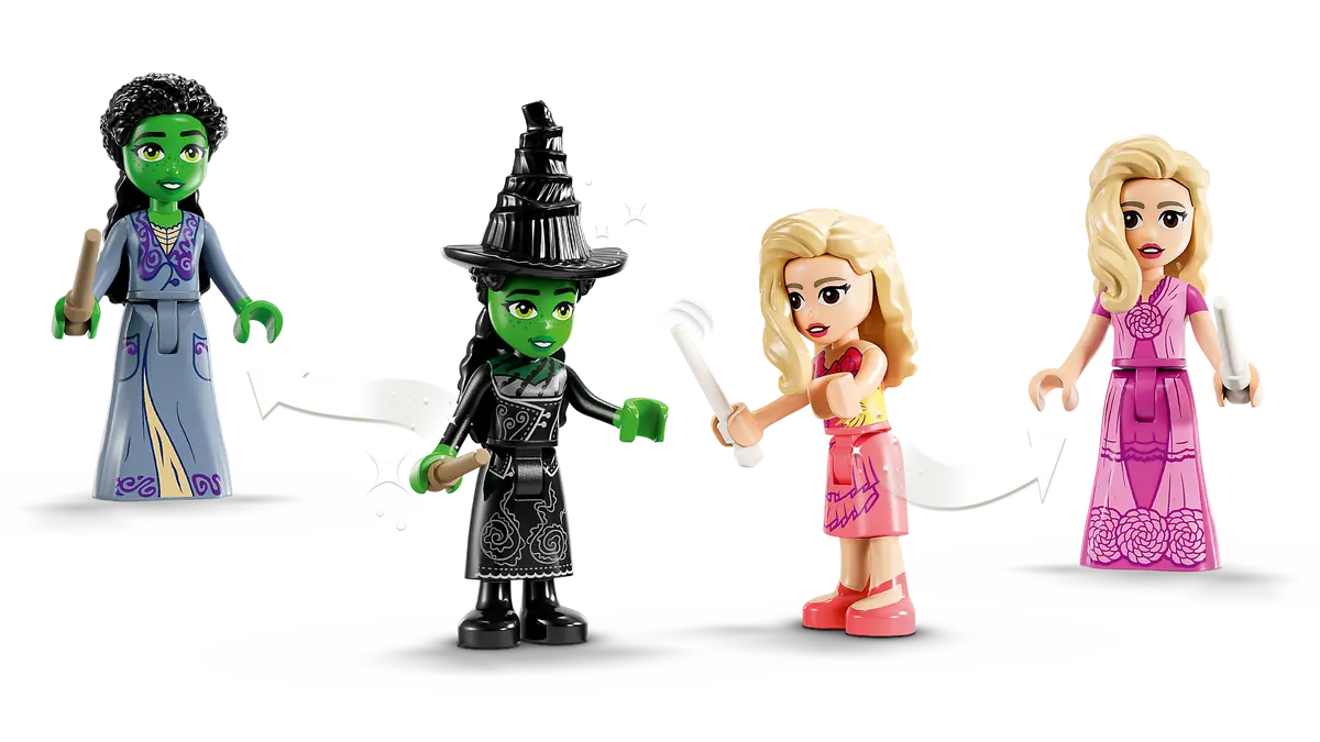 LEGO 75683 WICKED - GLINDA & ELPHABA'S DORMITORY - Image 3