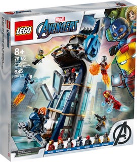 LEGO 76166 AVENGERS TOWER BATTLE