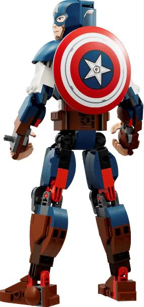 LEGO 76258 MARVEL - CAPTAIN AMERICA CONSTRUCTION FIGURE - Image 3