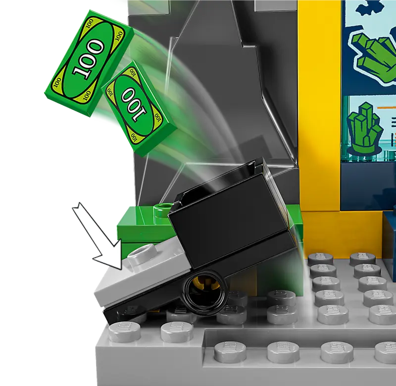 LEGO 76272 - THE BATCAVE WITH BATMAN, BATGIRL AND THE JOKER - Image 4