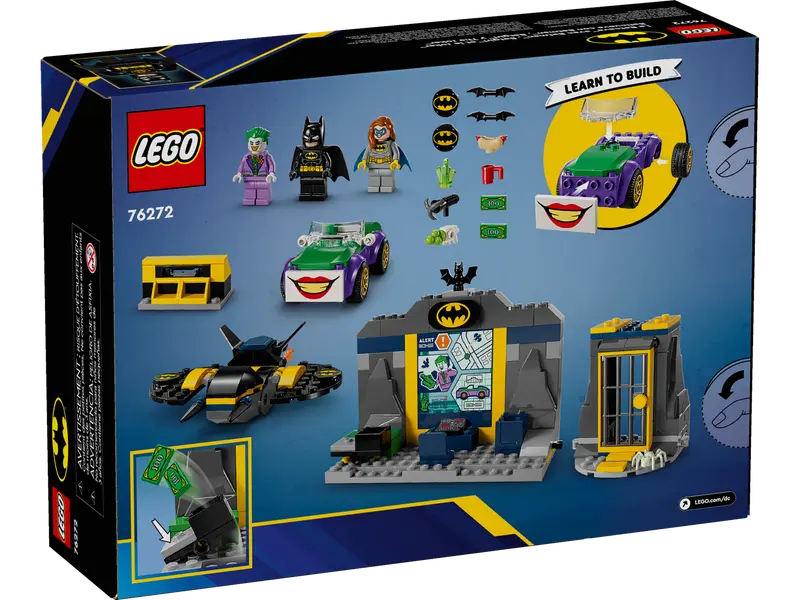 LEGO 76272 - THE BATCAVE WITH BATMAN, BATGIRL AND THE JOKER - Image 6