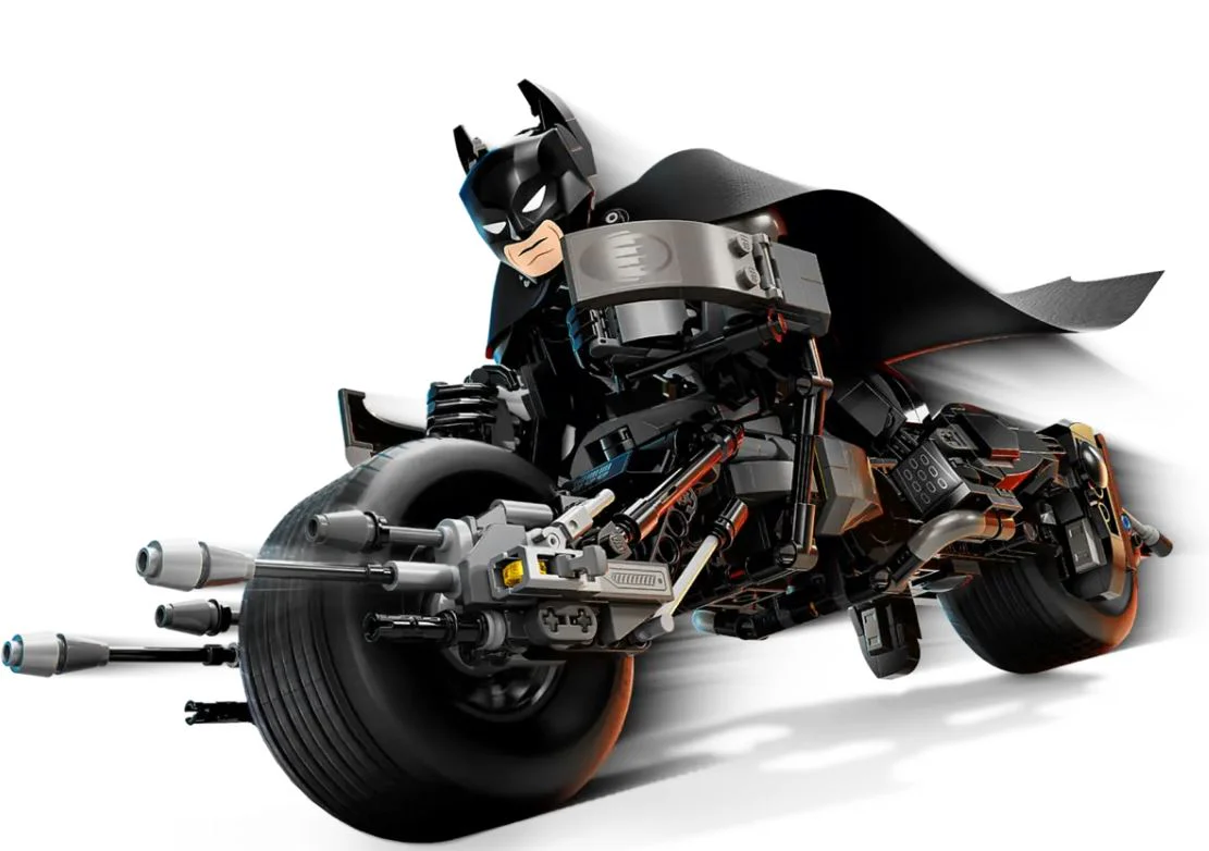 LEGO 76273 DC BATMAN CONSTRUCTION FIGURE AND THE BAT-POD BIKE - Image 8