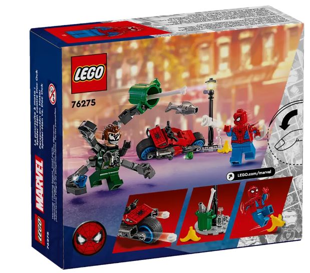 LEGO 76275 - MARVEL - MOTORCYCLE CHASE - SPIDER-MAN VS DOC OCK - Image 7