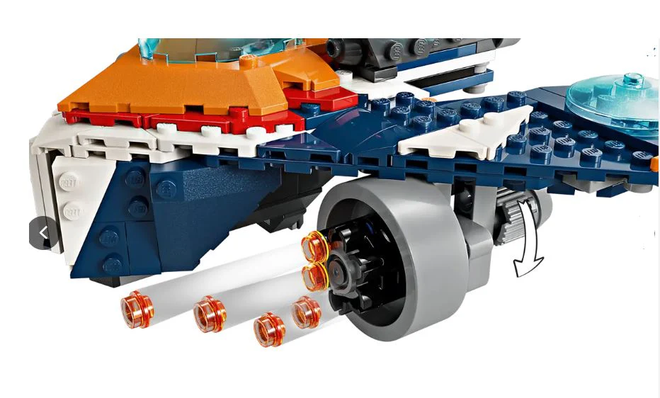 LEGO 76278 - MARVEL - ROCKETS WARBIRD VS RONAN - Image 5