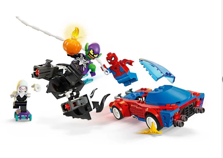 LEGO 76279 - MARVEL - SPIDERMAN RACE CAR AND VENOM GREEN GOBLIN - Image 3